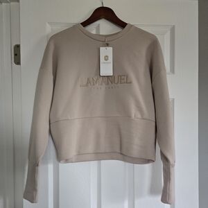 NWT Beige Lamanuel Sweatshirt